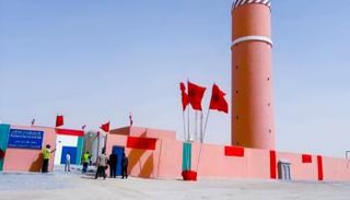 محطة تحلية المياه بالكركرات بالمغرب