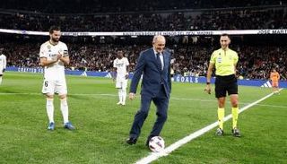 بيري من مباراة ريال مدريد وفالنسيا 