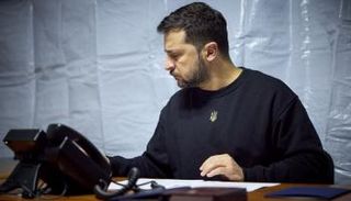 الرئيس الأوكراني فولوديمير زيلينسكي - رويترز