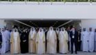 «دبي للطيران 2023».. خالد بن محمد بن زايد وحمدان بن محمد يستقبلان الوفود المشاركة