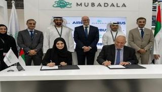 شركة إيرباص توقيع اتفاقية مع شركة مبادلة للاستثمار