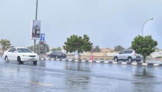 أمطار في أم القيوين- أرشيفية