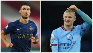 رونالدو وهالاند 