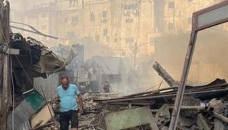 آثار الدمار في غزة
