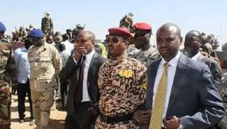 الرئيس الانتقالي لتشاد محمد إدريس ديبي