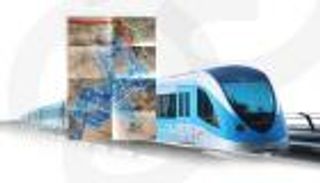 محمد بن راشد يعتمد مسار الخط الأزرق لمترو دبي (صور)