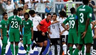 ويلمار رولدان يدير لقاء مصر والسعودية في 2018