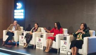 الدكتورة هويدا مصطفى في منتدى مصر للإعلام