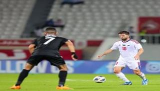 من مباراة الشارقة والسد في دوري أبطال آسيا