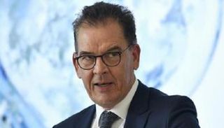  غيرد مولر مدير عام منظمة الأمم المتحدة للتنمية الصناعية "اليونيدو"