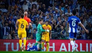 مباراة برشلونة ضد بورتو في دوري أبطال أوروبا