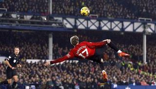 هدف غارناتشو المذهل لمانشستر يونايتد ضد إيفرتون