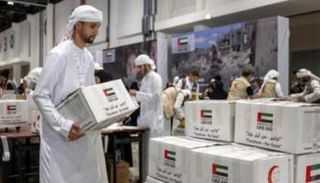 مساعدات إماراتية إلى الشعب الفلسطيني