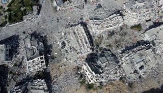 صور لغزة ما بعد القصف الإسرائيلي التقطتها طائرات مسيرة