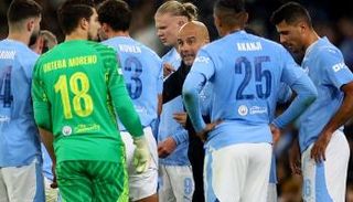 غوارديولا مع مانشستر سيتي