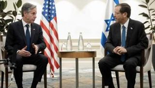 أنتوني بلينكن وإسحاق هرتسوغ