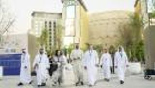 خالد بن محمد بن زايد يزور موقع «COP28» ويتفقد جاهزيته لاستقبال الوفود