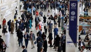 جانب من فعليات مؤتمر الأطراف للمناخ COP28