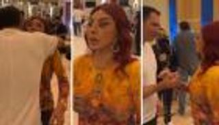 نبيلة عبيد تعانق ظافر العابدين: «أنا من معجباتك وبتابعك» (فيديو)