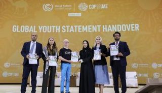 رئاسة COP28 ترحب بالبيان العالمي للشباب “إعلان العدالة المناخية”