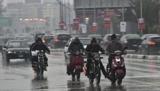 شوارع القاهرة متأثرة بالأمطار - أرشيفية