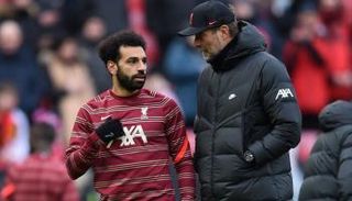 يورغن كلوب ومحمد صلاح