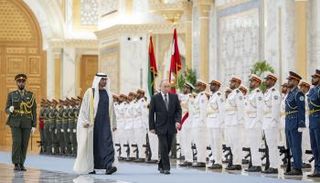 الشيخ محمد بن زايد آل نهيان رئيس دولة الإمارات