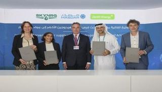 توقيع اتفاقية بين مصدر وميناء أمستردام وسكاي إن آر جي