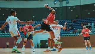 مباراة الأهلي والزمالك في كأس السوبر المصري لكرة اليد 2023