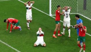 مباراة المغرب والبرتغال في كأس العالم 2022
