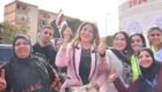 ليس لها حق التصويت.. مادلين طبر «اللبنانية» تظهر في انتخابات الرئاسة المصرية