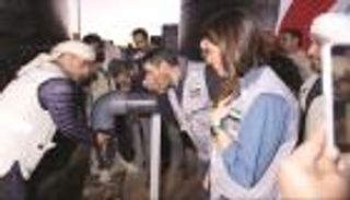 دشنتها الإمارات في رفح.. لانا نسيبة تفتتح محطة لتحلية المياه تخدم 300 ألف شخص في غزة يوميا (صور)