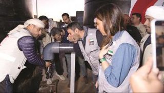 الإمارات تدشن محطات تحلية مياه لتزويد 300 ألف شخص في غزة بالمياه يوميا