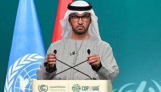 الدكتور سلطان بن أحمد الجابر - أ ف ب