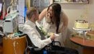 زفاف على «فراش الموت» ينتهي بمفاجأة.. ما القصة؟