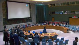 جلسة سابقة لمجلس الأمن 