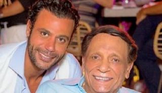 عادل إمام مع نجله محمد