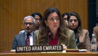 السفيرة لانا زكي نسيبة مندوبة دولة الإمارات لدى الأمم المتحدة 