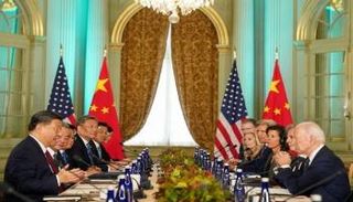  قمة سابقة بين جو بايدن وشي جين بينغ