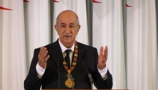 الرئيس الجزائري عبدالمجيد تبون