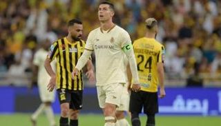 كريستيانو رونالدو في مباراة النصر والاتحاد