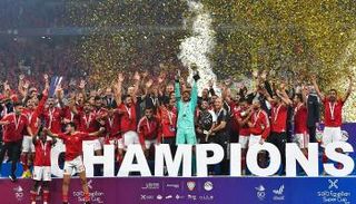 تتويج الأهلي بالسوبر في 2022