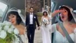 أول صور من حفل زفاف ثراء جبيل على مختار الديناري