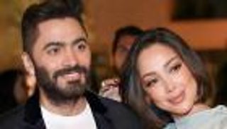 تامر حسني يحتضن بسمة بوسيل وأولاده.. هل تزوجا من جديد؟