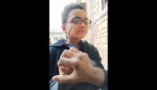 لقطة من الفيديو المتداول