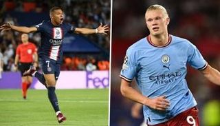 إيرلينج هالاند وكيليان مبابي