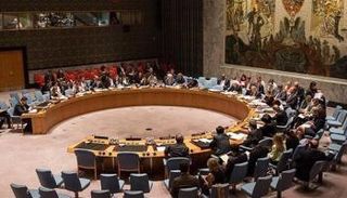 جلسة سابقة لمجلس الأمن الدولي