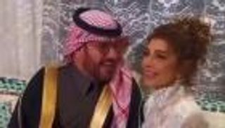 أصالة وفائق حسن في "زفة جديدة".. زغاريد وفستان أبيض (فيديو)