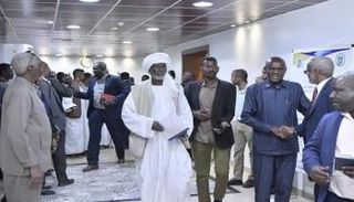 جانب من اجتماع الفرقاء السودانيين في العاصمة المصرية القاهرة 