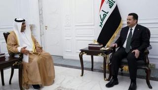السوداني يستقبل وزير العدل بدولة الإمارات عبدالله بن سلطان النعيمي